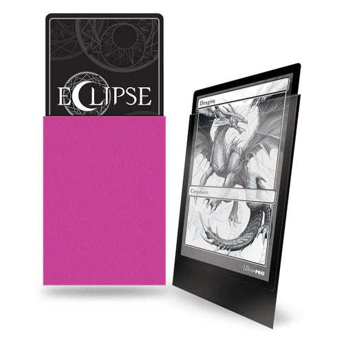 Ultra Pro Eclipse Matte Standard Deck Protector Sleeves (100ct) - Hot Pink