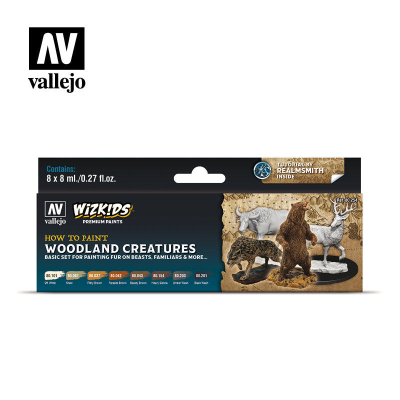 Vallejo - How to Paint - Woodland Creatures