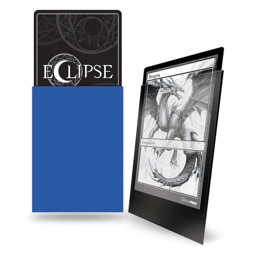 Ultra Pro Eclipse Matte Standard Deck Protector Sleeves (100ct) - Pacific Blue