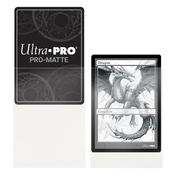 Ultra Pro Pro-Matte - Clear Standard Deck Protectors 100ct
