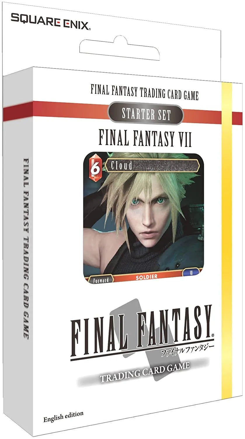 Final Fantasy - 7 booster packs + 1 starter set