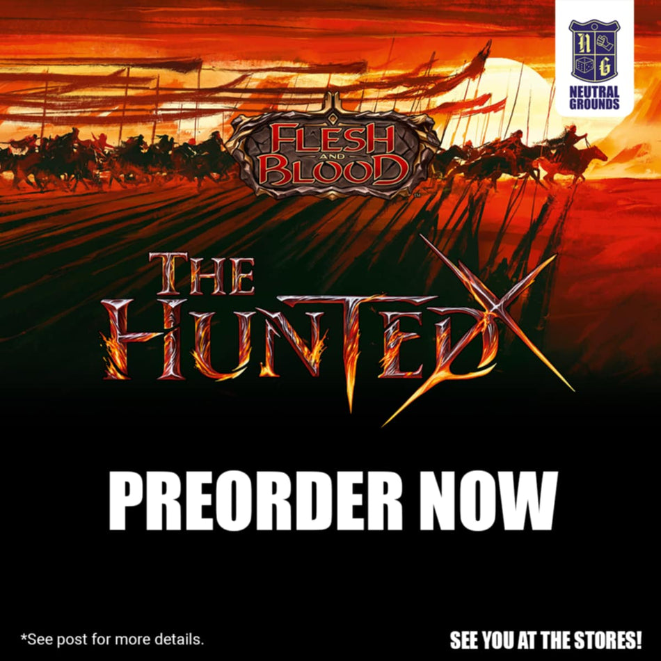 [PRE ORDER] Flesh And Blood - The Hunted Booster Display