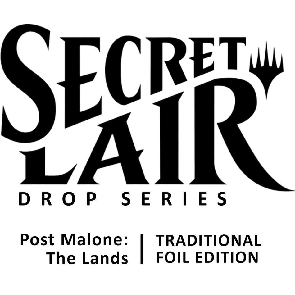 Magic: The Gathering Secret Lair Post Alone: The Lands Traditional Foil Editional