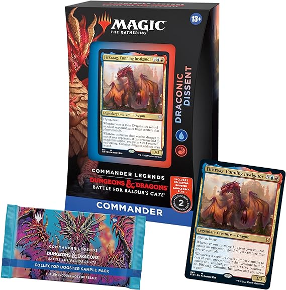 Magic: The Gathering Commander Legends: Battle for Baldur's Gate Draconic Dissent [EN]