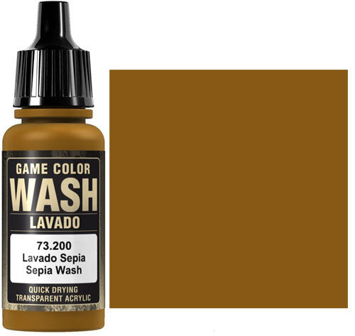 Vallejo - Game Color Wash - Sepia 17ml