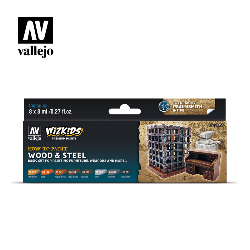 Vallejo - How to Paint - Wood & Steel