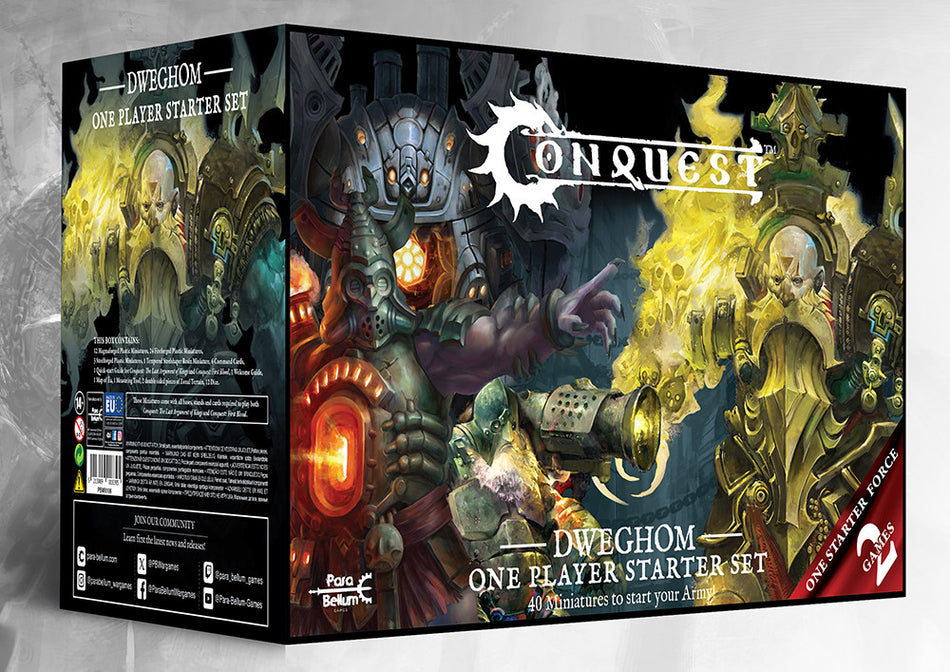 [PRE ORDER] Conquest - Dweghom - 2025 Supercharged Starter Set