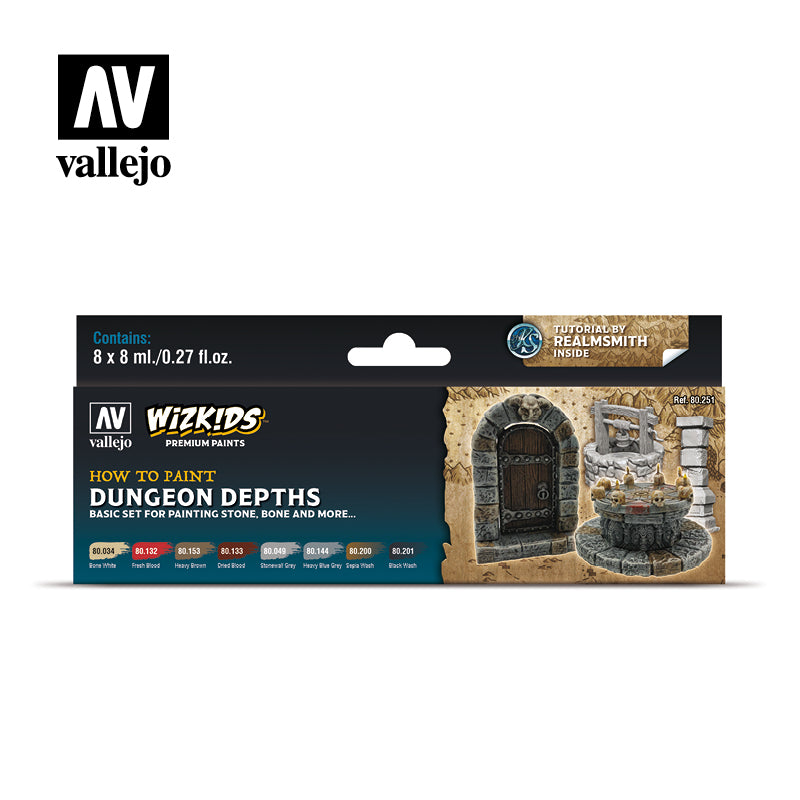 Vallejo - How to Paint - Dungeon Depths