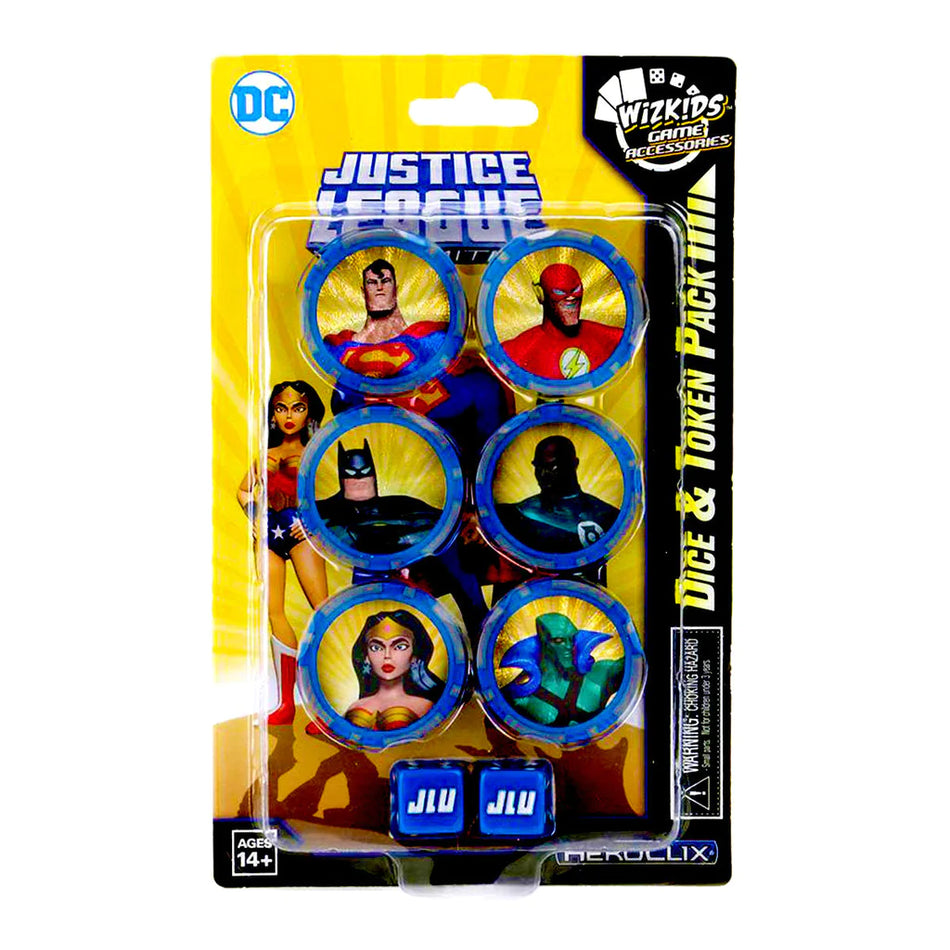 DC HeroClix: Justice League Unlimited Dice & Tokens Pack