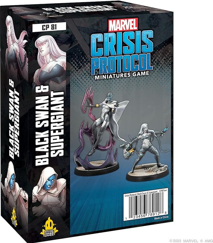 Marvel Crisis Protocol Black Swan & Supergiant Character Pack