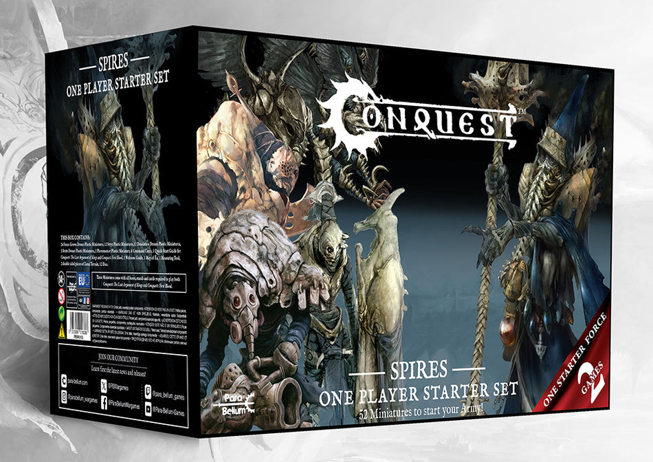 [PRE ORDER] Conquest - Spires - 2025 Supercharged Starter Set