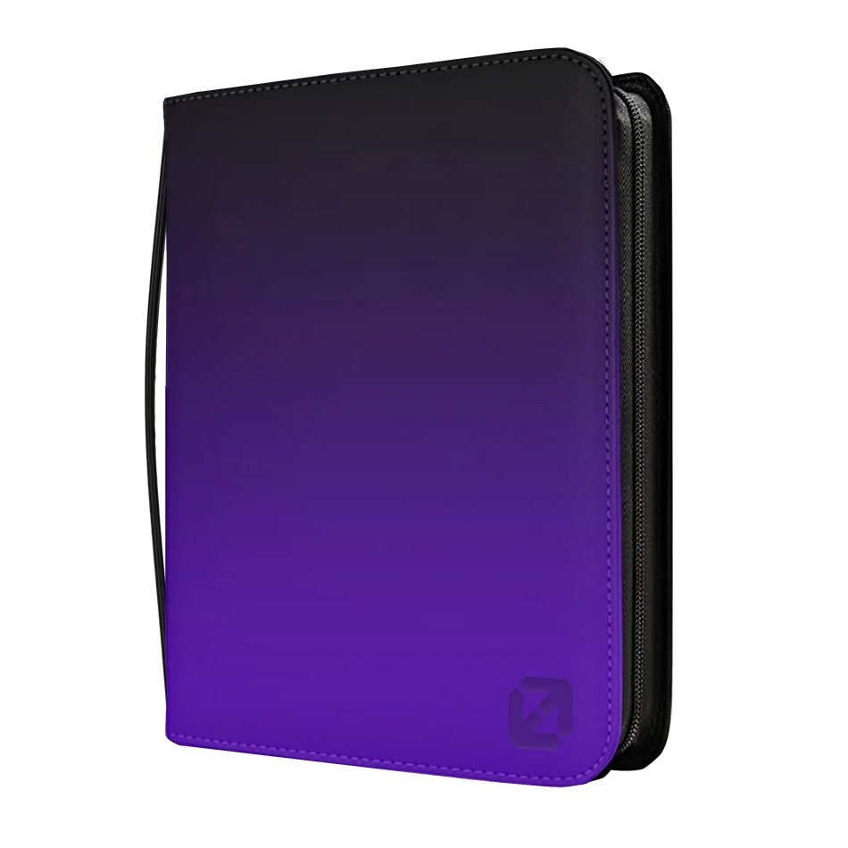 EVO Retro Shield+ Toploader Binder - Galaxy Purple
