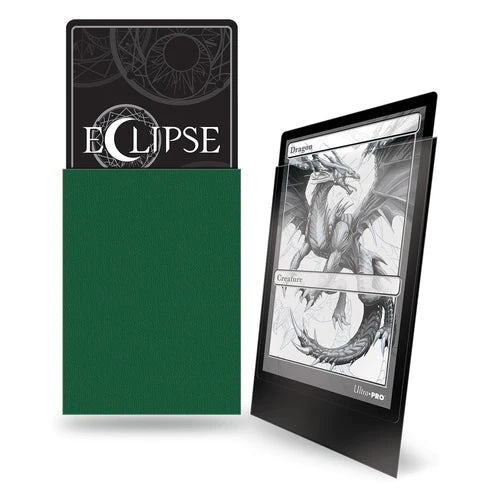 Ultra Pro Eclipse Matte Standard Deck Protector Sleeves (100ct) - Forest Green