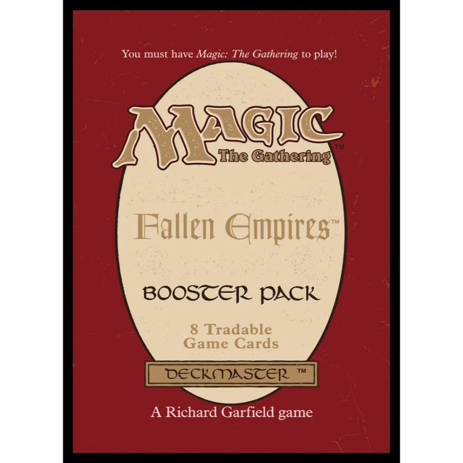 Magic: The Gathering Players Card Sleeve RETRO CORE Fallen Empires - 80CT