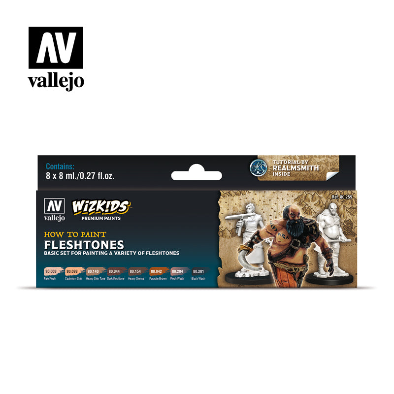 Vallejo - How to Paint - Fleshtones