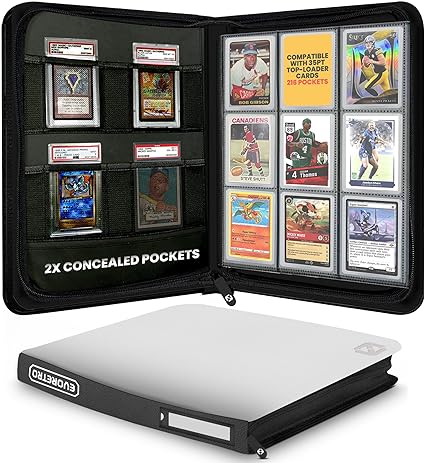 EVO Retro Shield+ Toploader Binder - White