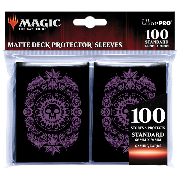 Ultra Pro Mana 7 Swamp Deck Protector Sleeves (100ct) for Magic: The Gathering