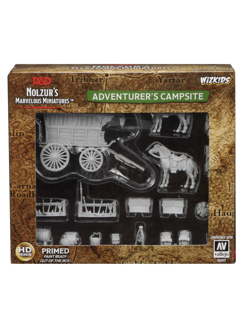 D&D Nolzur's Marvelous Miniatures: Adventurer's Campsite