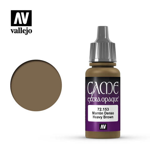 Vallejo - Game Extra Opaque - Heavy Brown 17ml
