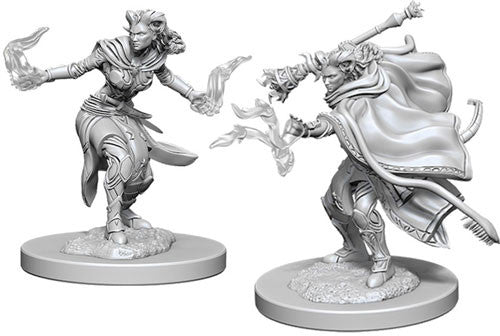 D&D Nolzur's Marvelous Miniatures: Tiefling Female Warlock (Unpaint)