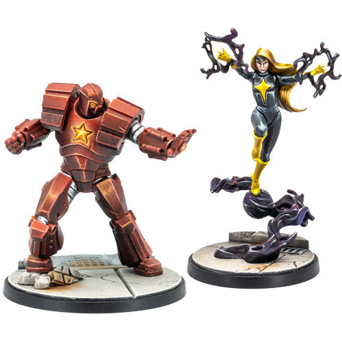 Marvel Crisis Protocol Crimson Dynamo & Darkstar Character Pack