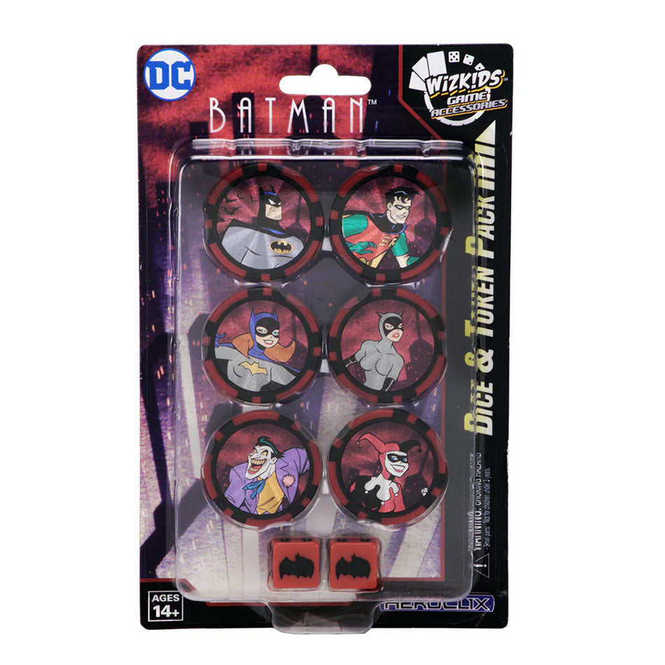 DC Comics HeroClix: Batman The Animated Series Dice and Token