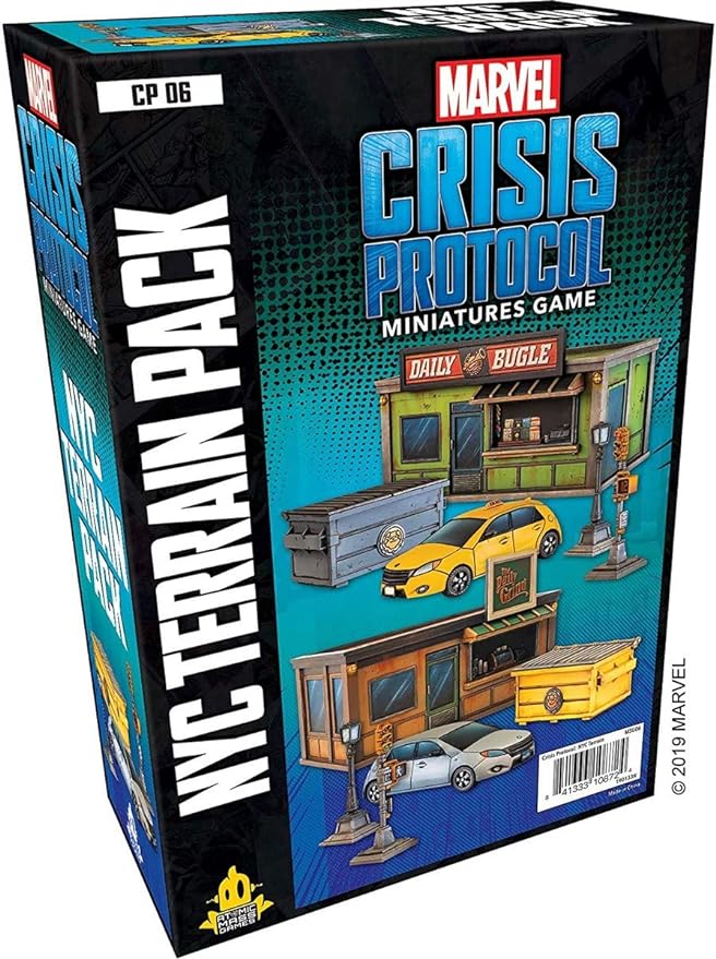 Marvel Crisis Protocol NYC Apartment Building Terrain Pack