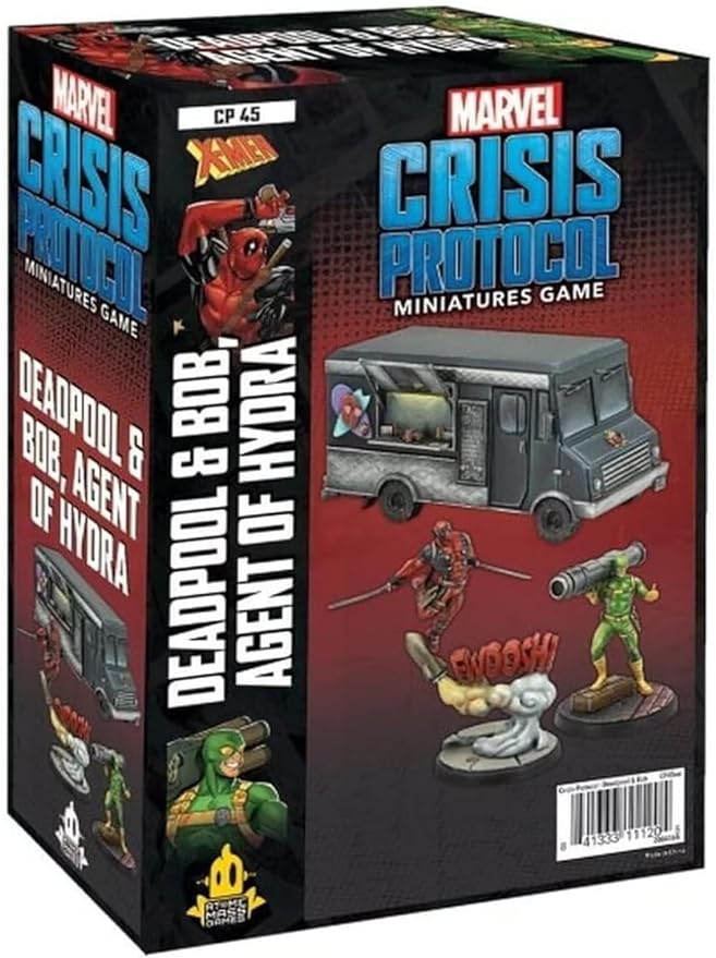 Marvel Crisis Protocol Deadpool & Bob, Agent of Hydra Character Pack