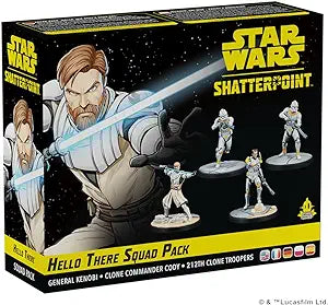 Star Wars: Shatterpoint-Hello there: General Obi-Wan Kenobi Squad Pack