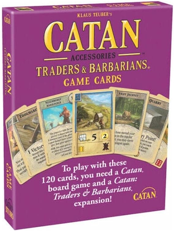 Catan Accessory: Traders & Barbarians Game Cards