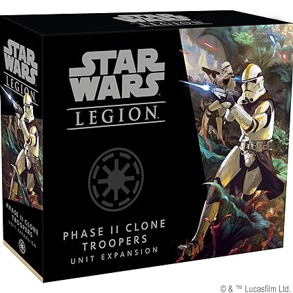 Star Wars Legion: Phase II Clone Troopers Unit Expansion