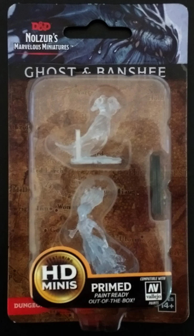 D&D Nolzur's Marvelous Miniatures: Ghost & Banshee (Unpaint)