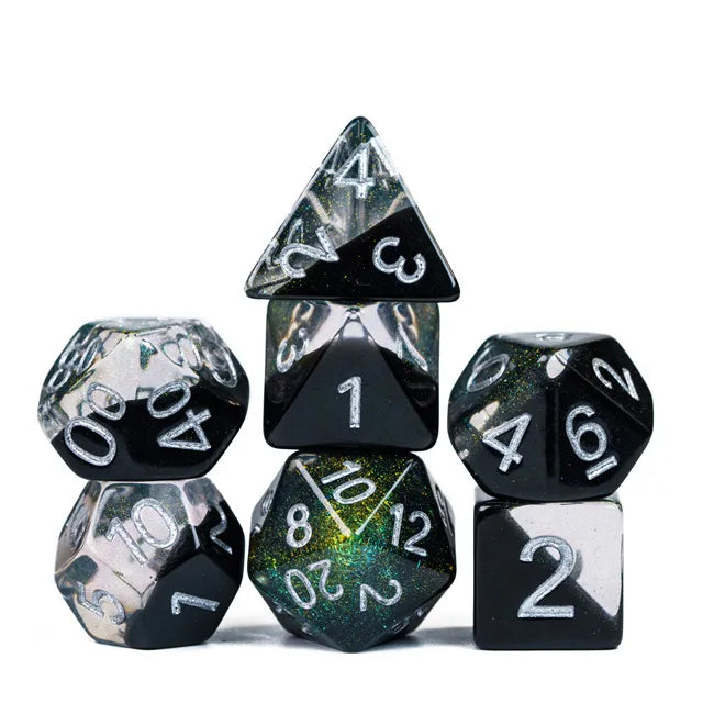 Coat of Arms - Diagonals Dice - Black