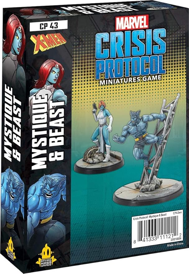 Marvel Crisis Protocol Mystique & Beast Character Pack