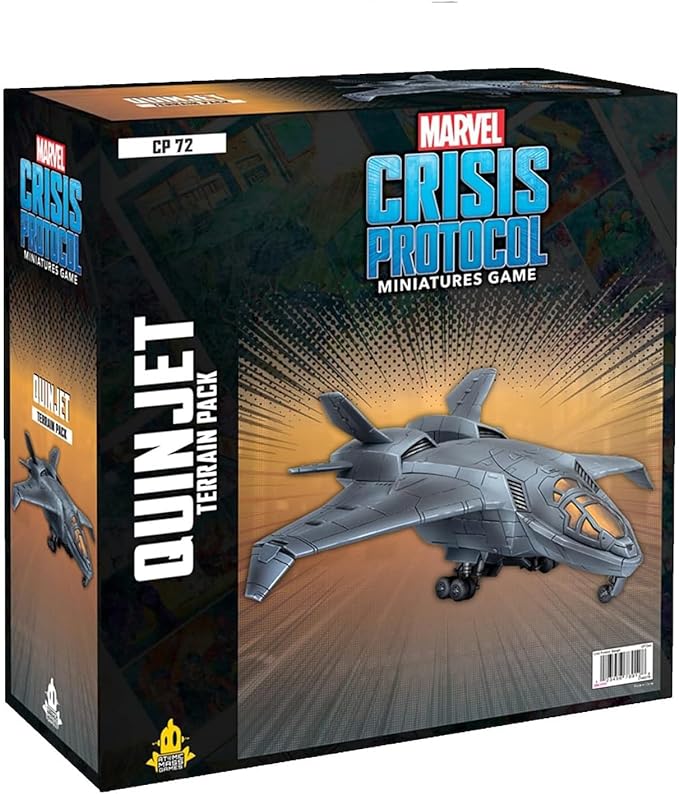 Marvel Crisis Protocol Quinjet Terrain Pack