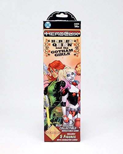 DC Comics HeroClix: Harley Quinn and the Gotham Girls Booster Pack