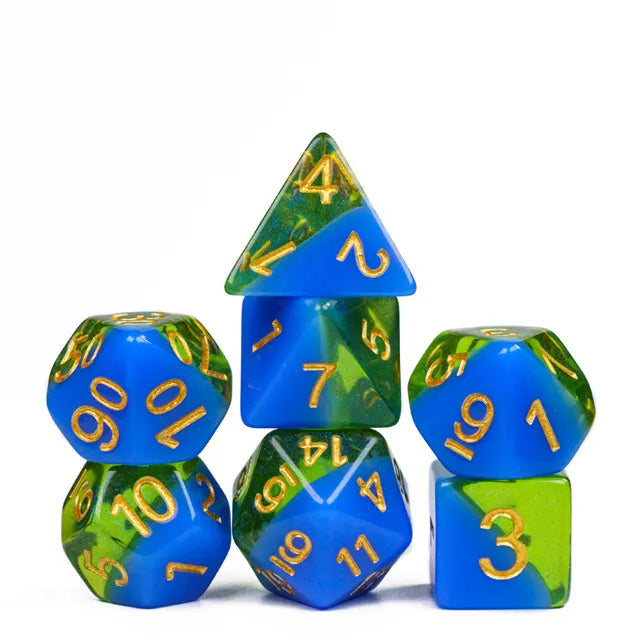 Coat of Arms - Diagonals Dice - Green