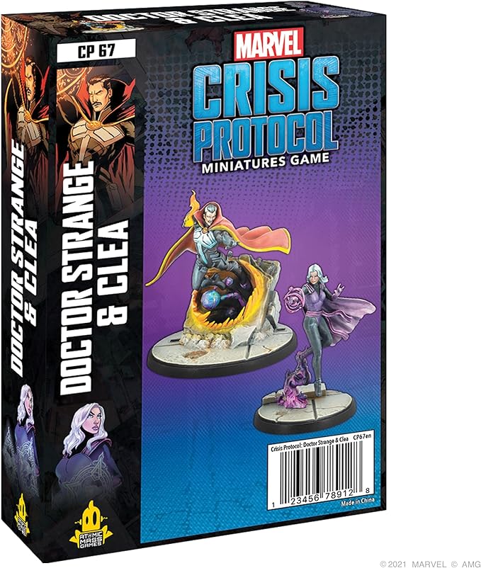 Marvel Crisis Protocol Doctor Strange & Clea Character Pack