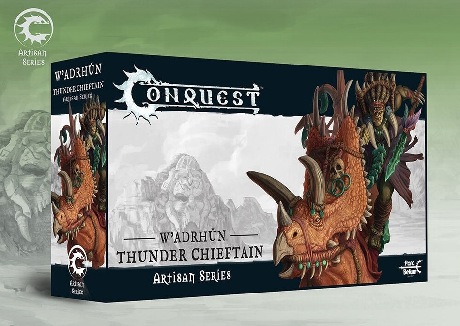 Conquest: W'adrhŭn - Thunder Chieftain Artisan Series