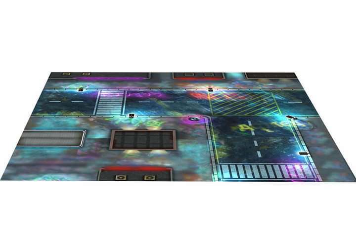 Neon Alley / Industrial Sector Playmat