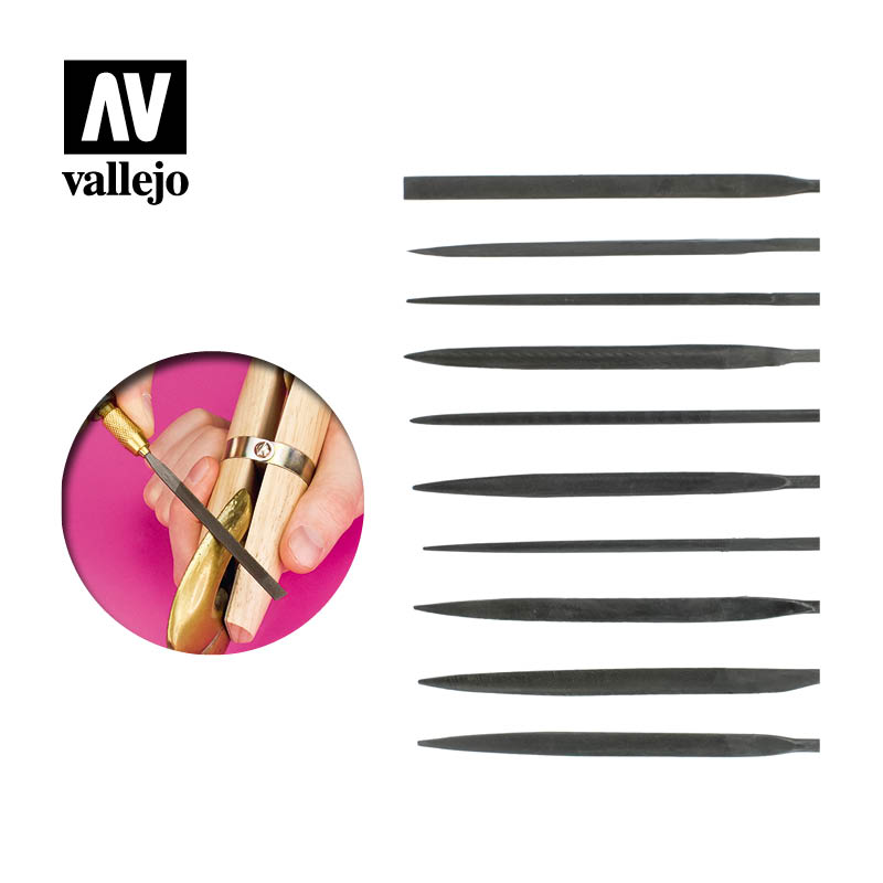 Vallejo - Needle File x10
