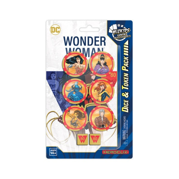 DC Comics HeroClix: Wonder Woman 80th Anniversary Dice & Tokens