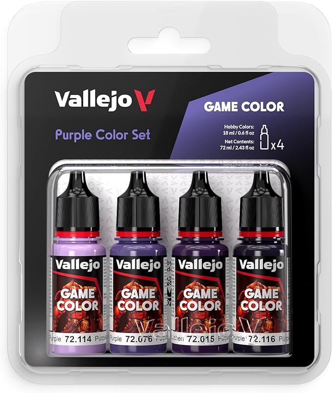 Vallejo - Game Color Paint Set - Purple