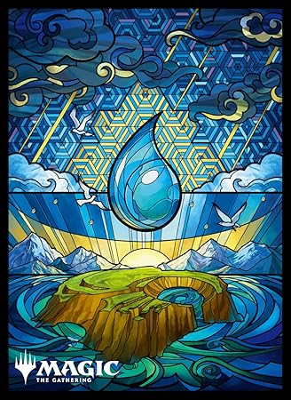 Magic: The Gathering Players Card Sleeves 80 Sheets Mana Minimalist 5 Mana