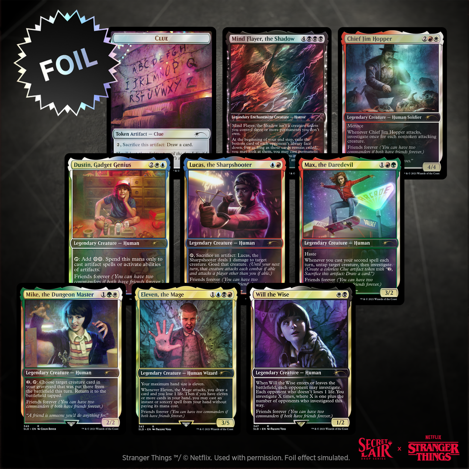 Magic: The Gathering Secret Lair Drop - Stranger Things - Foil Edition [EN]