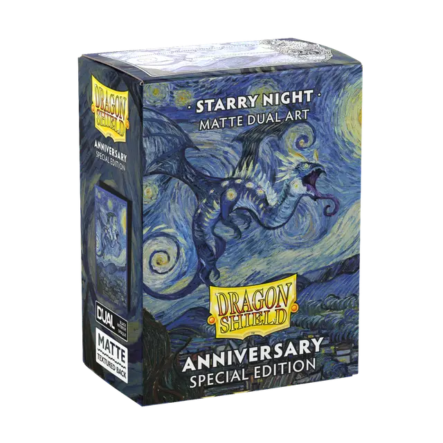 Dragon Shield Starry Night - Matte Dual Art Sleeves - Standard Size