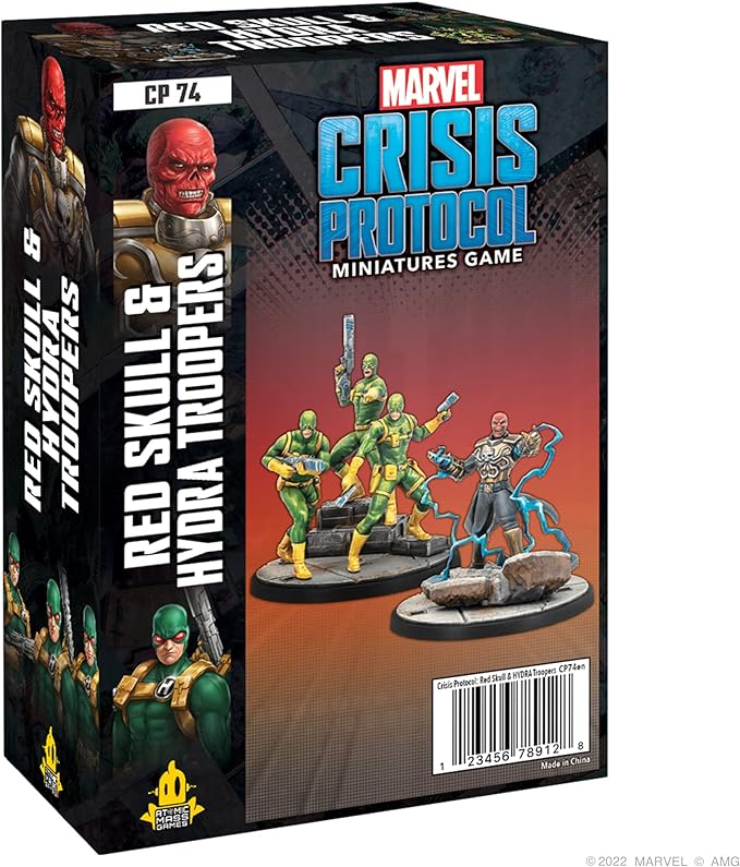 Marvel Crisis Protocol Red Skull & Hydra Troopers Character Pack