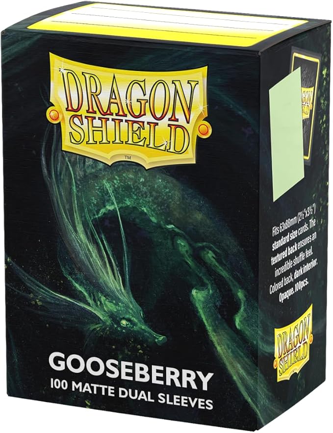 Dragon Shield - Matte Dual Sleeves - Gooseberry (100 CT)