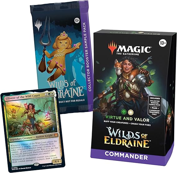 Magic: The Gathering  Wilds of Eldraine Commander Deck: Virtue and Valor [EN]