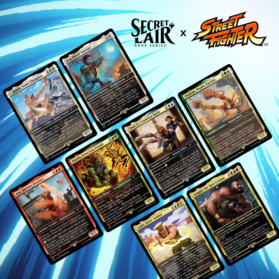 Magic: The Gathering Secret Lair Street Fighter